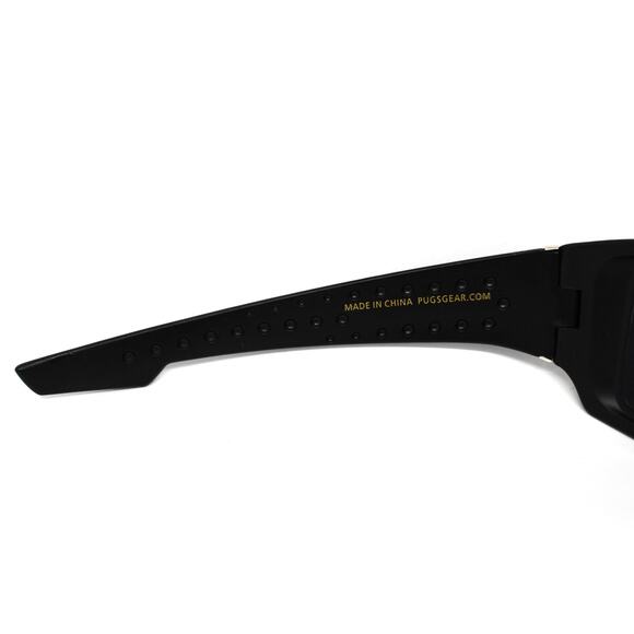 Pugs Customs Style 914 Black Matte Wrap Sunglasses - NEW CONDITION - Picture 11 of 11